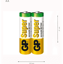 Батарейка GP Super АА 1.5 V Alkaine