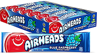Airheads Bars Chewy Fruit Taffy Candy - Американская жевательная конфета: Blue Raspberry - Ежевика, 15g