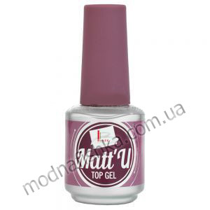 BLAZE Matt'U Top Gel — Матовий топ для гель-лаку, 12 мл