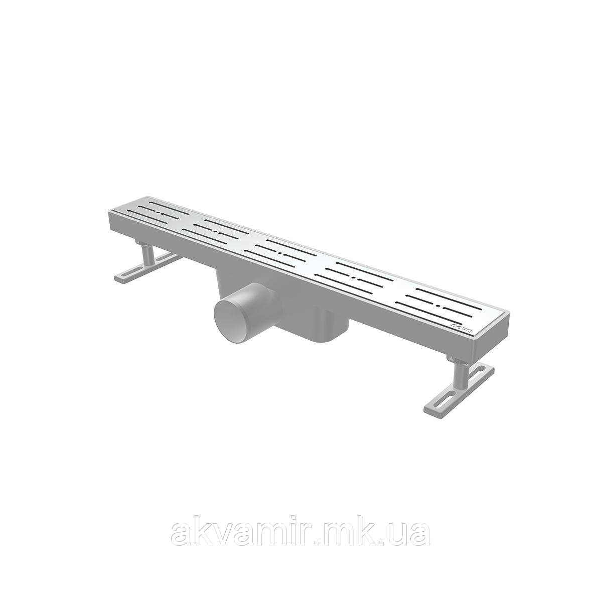 Душовий канал, 70*800, вихід в каналізацію боковий, 50мм 5106N, фото 1