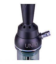 Кальян со стеклянной колбой AMY Unio 005.02 (55 см) Чорний, фото 6