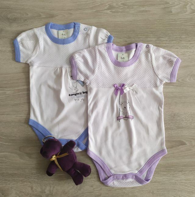 Боді для новонароджених бавовни Ведмедики Польща, фото 1