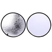Отражатель / рефлектор Alitek Reflector 2 в 1 White/Silver (30 см)