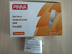 Пластир на тканинній основі PinnaRoll 1,25х5м/ замовлення кратно 24 шт