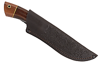 Шкіряний чохол для ножа нескладного без гарди (215х50 мм, коричневий, шкіра)