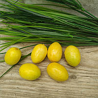 Лимони штучні з пінопласту h-4см, 6 шт\уп., 25/20 грн (ціна за 1 шт.+5 грн.)