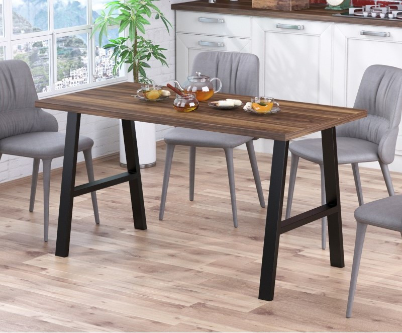 Стіл обідній Атлант Loft Desing Горіх Модена, фото 1