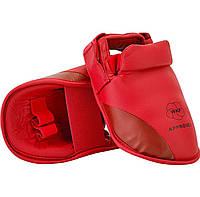 Защита стопы SMAI WKF (SM P102-BOOT-R) Red XS