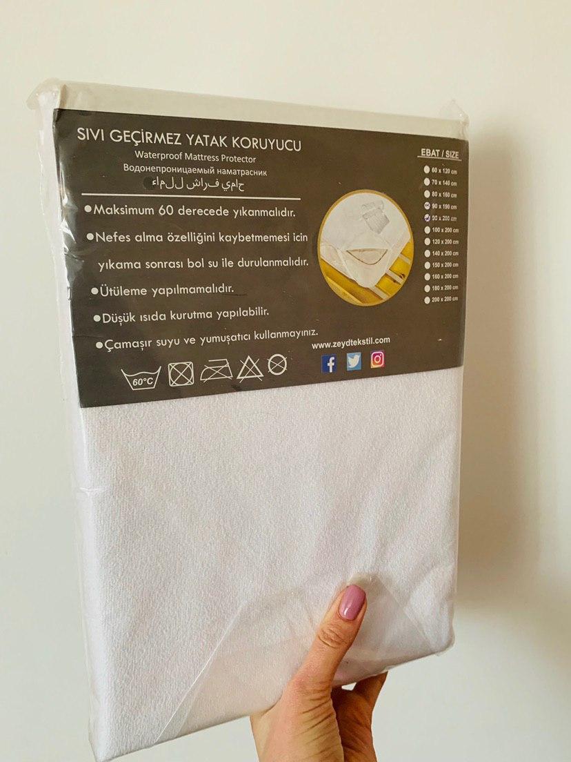 Непромокаючий наматрацник 160*200 на гумках по кутах, фото 1