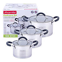 Набір каструль Kamille Marsaili 6 предметів KM 5752