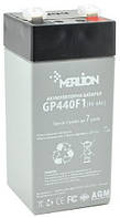 Акумуляторна батарея MERLION AGM GP44M1 4V 4Ah (48x48x100) Q30