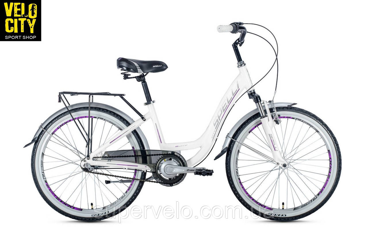 Жіночий велосипед Spelli City 24 Nexus - фото 1 - id-p77991155