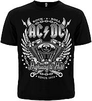 Футболка AC/DC (since 1973) black, Размер L