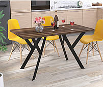 Стіл обідній прямокутний лофт дизайнерський Ішла 138-70 Loft Design Горіх Модена