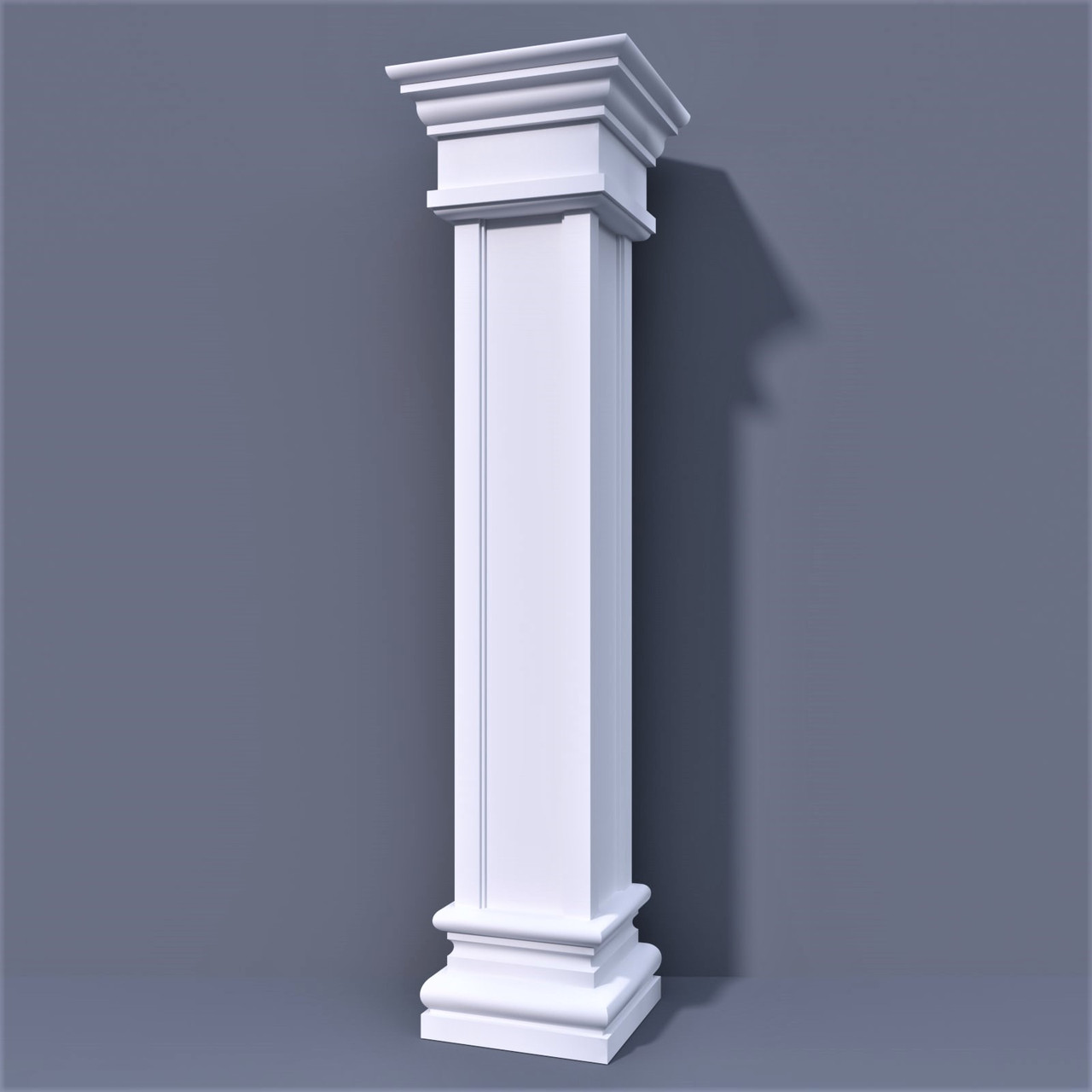 Купити Колона на фасад, фасадна колона (квадратна) ФКА-6 d250мм, ціна ...