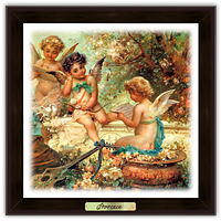 Эко-картина "Прованс" - "Ангелы" 240х240