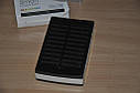 Power Bank UKC Solar з ліхтарем та сонячною батареєю, фото 7