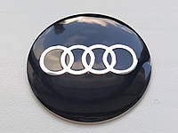 Наклейка на колпачки, заглушки, наклейки на диски с логотипом Audi Ауди 56 мм