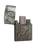 Запальничка газова "USA" сріблястий, фото 2