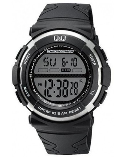 Годинник чоловічий Q&Q M159J001Y тактичний водонепроникний, фото 1