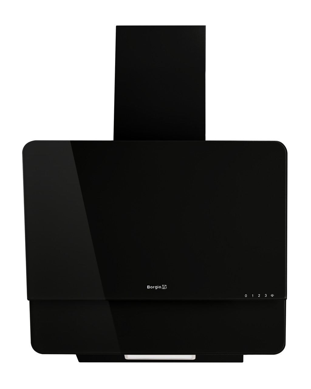 Кухонна витяжка похила BORGIO RNT-CR 60 black (скло)