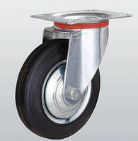 Колеса из черной резины серия 10 эконом