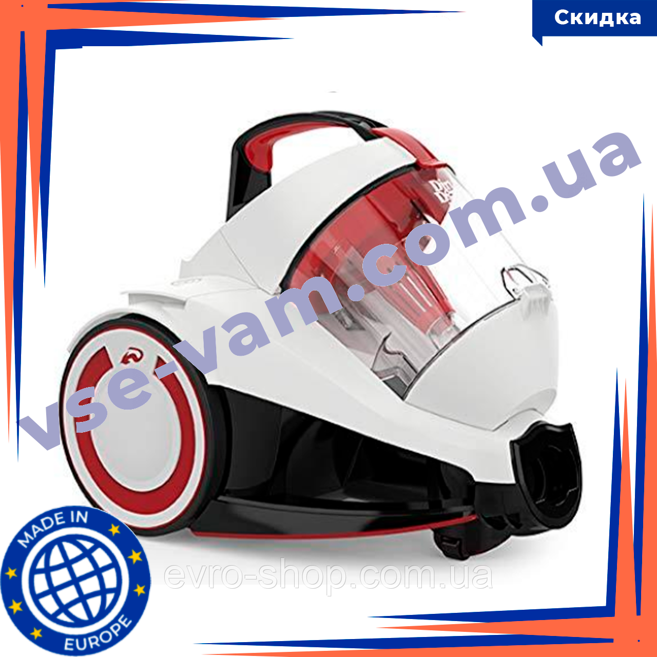 Пылесос Dirt Devil DD2424-0 Rebel 34, фото 1