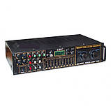 Підсилювач звуку UKC AV-663BT 4х60W, фото 5