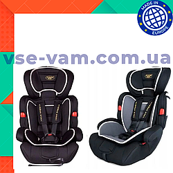 АВТОКРІСЛО ДИТЯЧЕ SUMMER BABY COSMO 9-36 КГ ЧОРНЕ