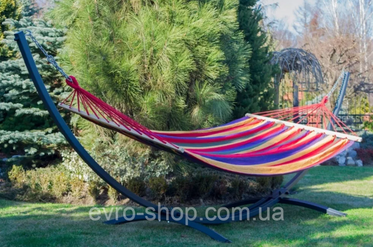 Гамак зі стійкою й перекладиною 100 см Польща, фото 1