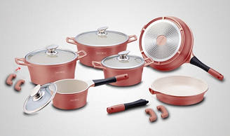 Набір каструль Royalty Line RL-ES1014C 16pcs