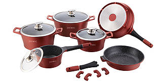 Набір каструль Royalty Line RL-ES1014M 14 pcs