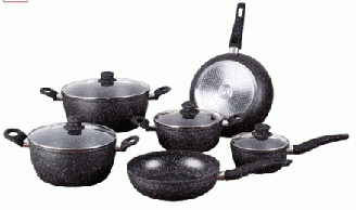 Набір каструль Royalty Line RL-T010 10 pcs