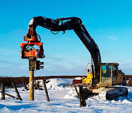 Гідравлічний затиск для труб і колод діам. 105-220