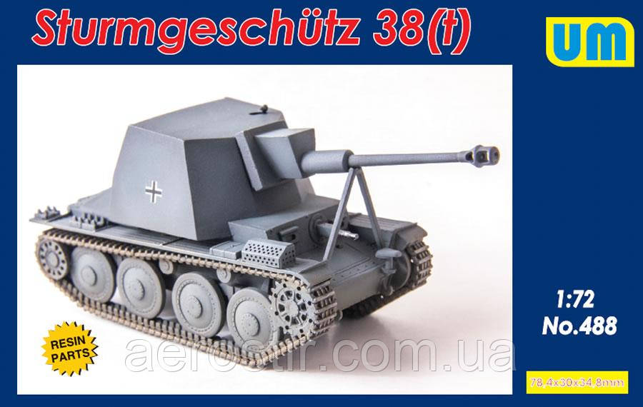 Sturmgeschutz 38(t) 1/72 UM 488, фото 1