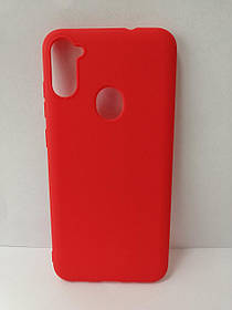 Чохол накладка SMTT для Samsung M11, M115F протиударний бампер червоний