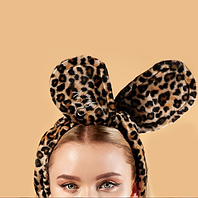 Обруч GLOV Bunny Ears - пантера