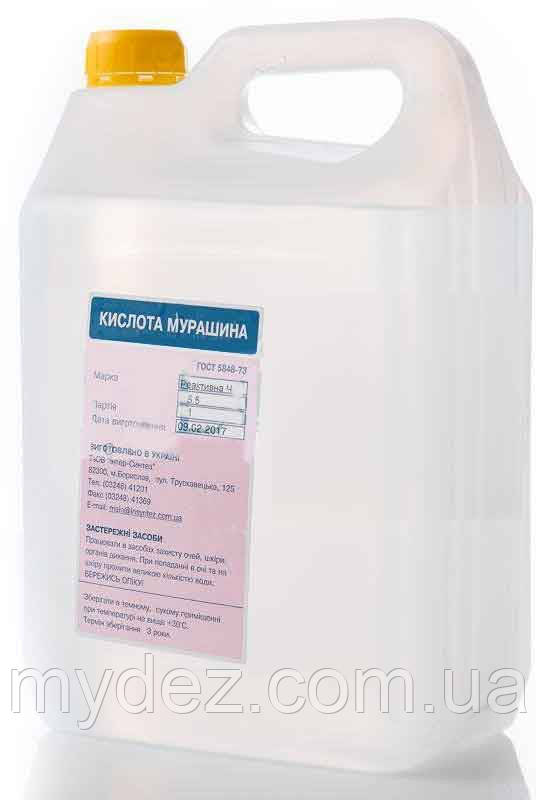 Мурашина кислота 90% (5,5кг)