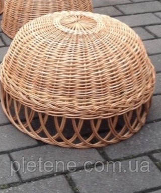 Абажур із лози, фото 1