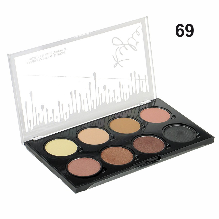 (Код No 69) Палетка для контурингу Highlight & Contour (8 кольорів), фото 1