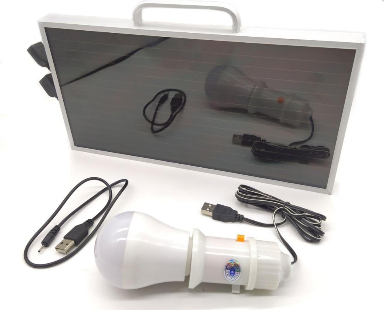 Сонячна панель sunafrica 6 V 3,5 W USB + лампа 9 Led