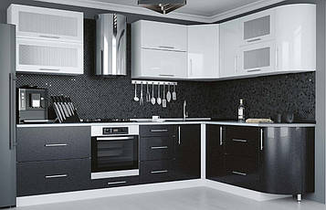 Кухня модульна "Модерн", мдф глянець (Еверест)