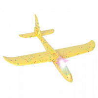 Літак планер метальний UTM (Y) 48 см зі світною кабіною