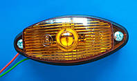 Світлодіодний габаритний ліхтар для причепа, ліхтар маркерний (універсальний) жовтий
