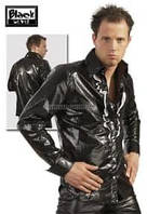 Лакировання футболка Lack Herren Hemd черная XL