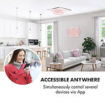 Інфрачервоний Wi-Fi нагрівач Klarstein Wonderwall, Німеччина, фото 5