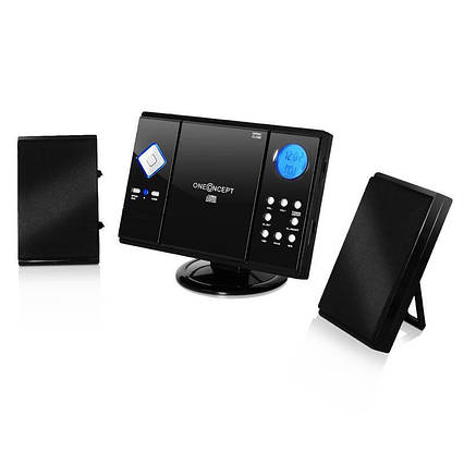 Музичний центр Oneconcept V-12 BT MP3-CD-плеєр USB SD AUX Німеччина, фото 1