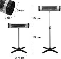 Інфрачервоний нагрівач Blumfeldt Rising Sun Mono Radiant Heater, Німеччина, фото 3