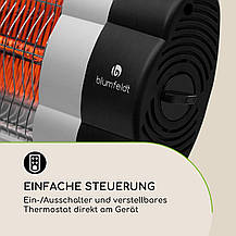 Інфрачервоний нагрівач Blumfeldt Rising Sun Mono Radiant Heater, Німеччина, фото 5