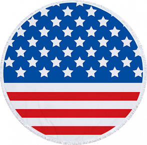 Пляжний килимок з мікрофібри Прапор Америки, фото 2